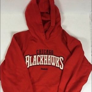 Reebok Face Off Collection Blackhawks  Hoodie